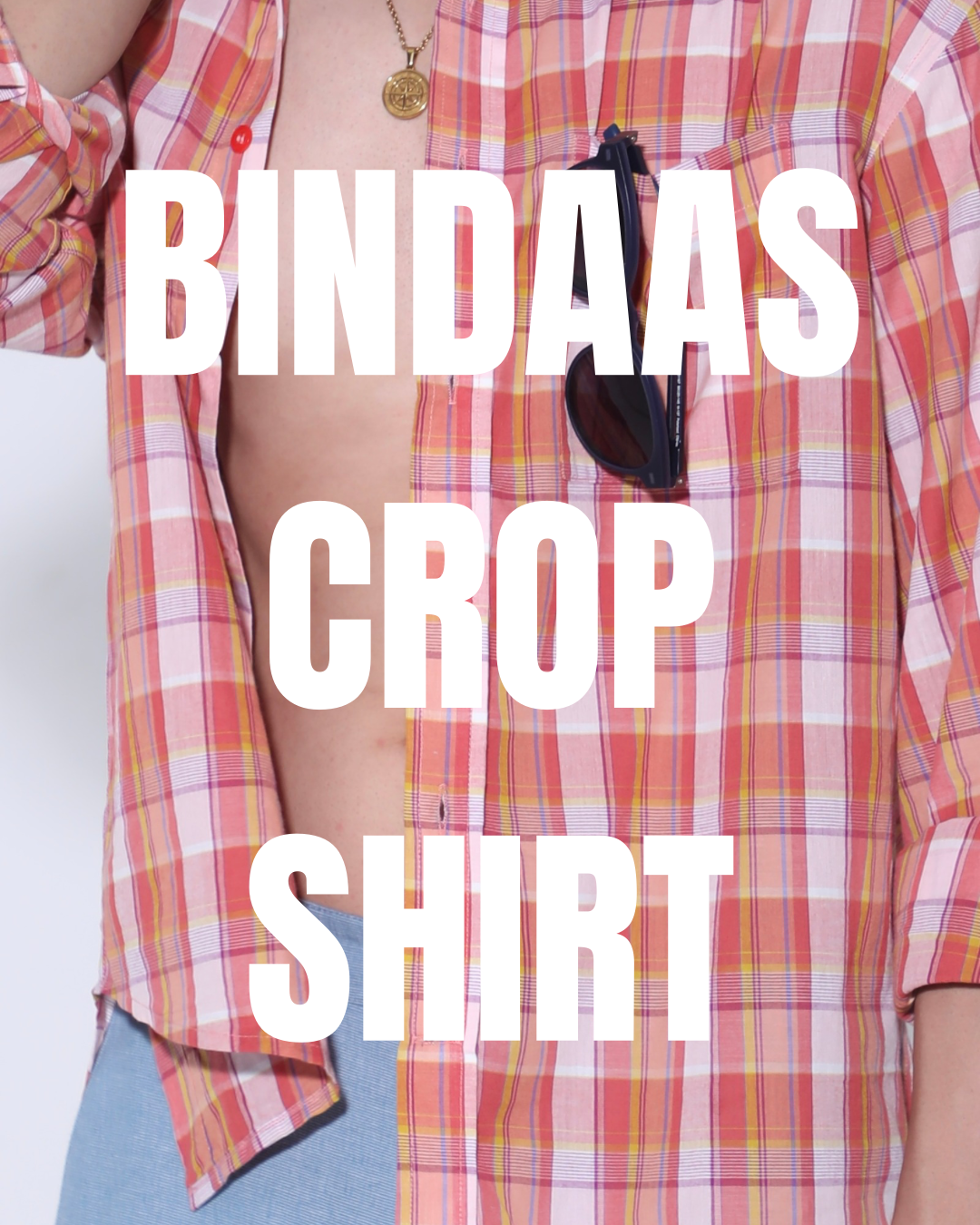 BINDAAS CROP SHIRT